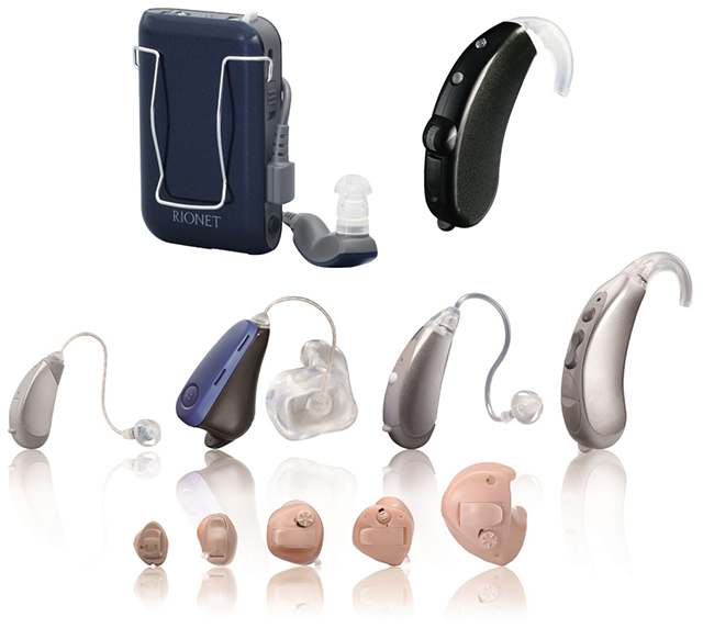お客様の違いとご要望に合わせて<br>様々な補聴器をご用意します